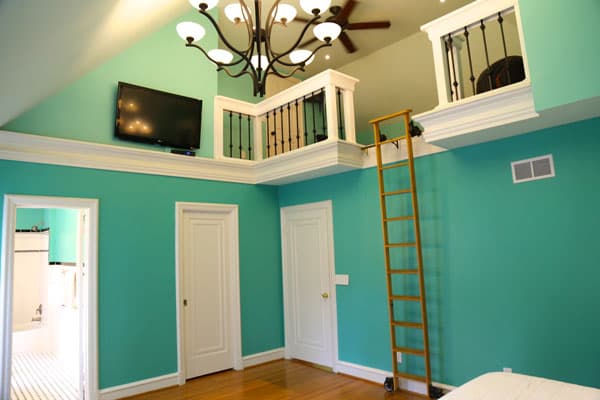 Brighton, NY – Houston Barnard Neighborhood, Inspired 2-story master suite with loft